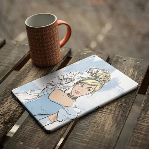 Disney Princess Cinderella Sketch iPad Skins