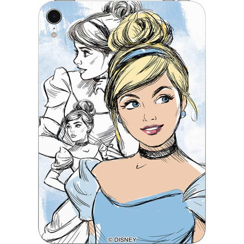 Disney Princess Cinderella Sketch Apple iPad Mini Skin