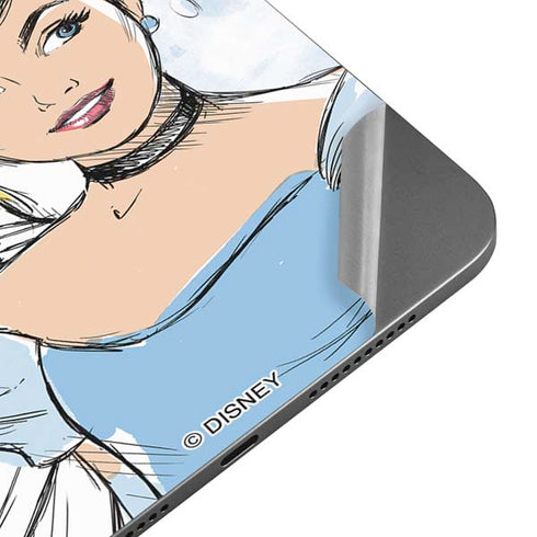 Disney Princess Cinderella Sketch Apple iPad Mini Skin