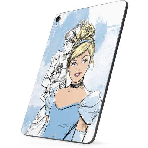 Disney Princess Cinderella Sketch Apple iPad Pro Skin