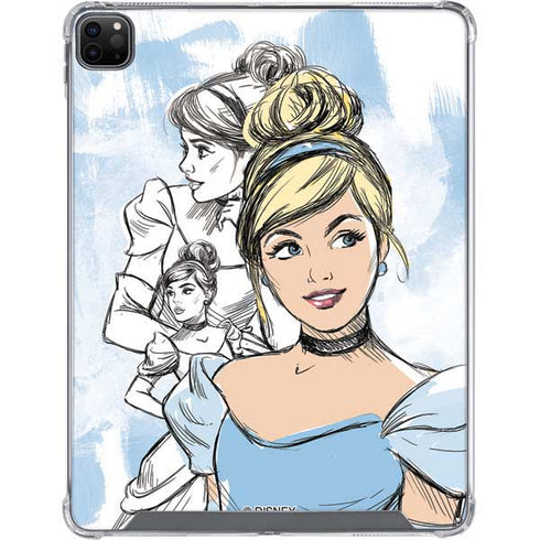 Disney Princess Cinderella Sketch iPad Cases