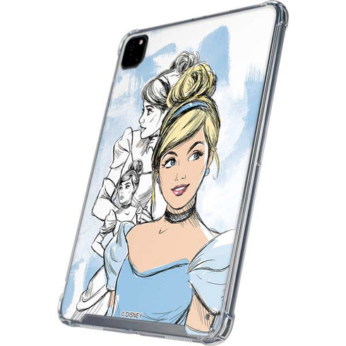 Disney Princess Cinderella Sketch iPad Cases