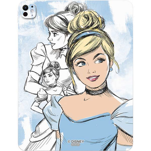 Disney Princess Cinderella Sketch iPad Pro 13in M4 (2024) Skin