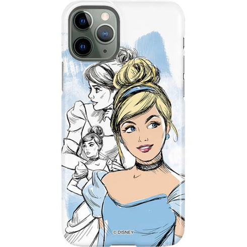 Disney Princess Cinderella Sketch iPhone Cases