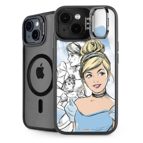 Disney Princess Cinderella Sketch iPhone 14 Plus Kickstand Case