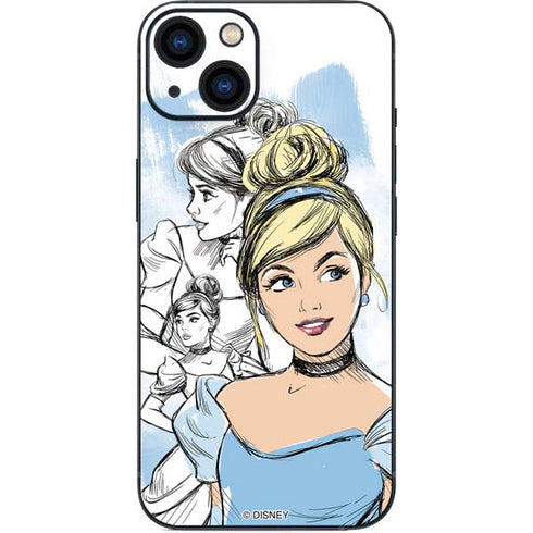 Disney Princess Cinderella Sketch iPhone Skins