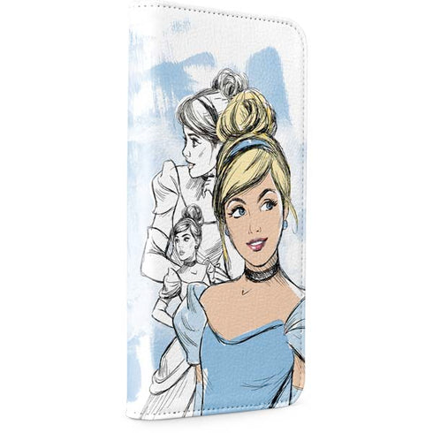 Disney Princess Cinderella Sketch iPhone 15 Pro Folio Case