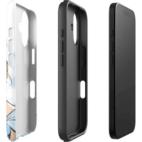 Disney Princess Cinderella Sketch iPhone 16 Plus Impact Case