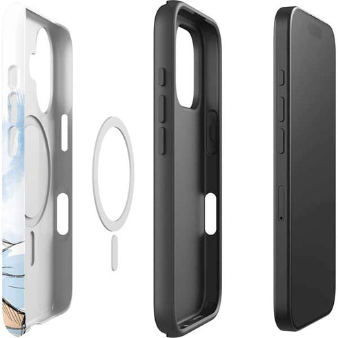 Disney Princess Cinderella Sketch iPhone 16 Plus Magsafe Impact Case