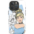Disney Princess Cinderella Sketch iPhone 16 Pro Impact Case