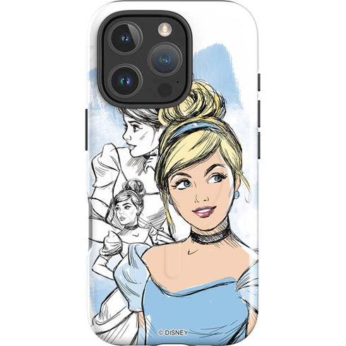 Disney Princess Cinderella Sketch iPhone 16 Pro Magsafe Impact Case