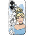Disney Princess Cinderella Sketch iPhone 16 Skin