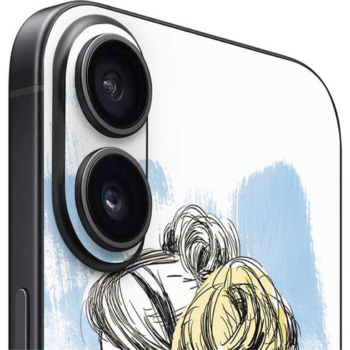 Disney Princess Cinderella Sketch iPhone 16 Skin