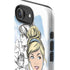 Disney Princess Cinderella Sketch iPhone 16e Impact Case