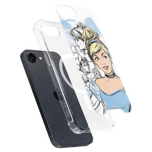 Disney Princess Cinderella Sketch iPhone 16e MagSafe Case