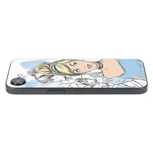 Disney Princess Cinderella Sketch iPhone 16e Skin