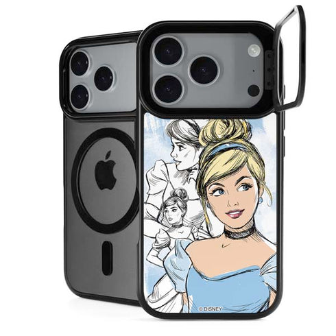 Disney Princess Cinderella Sketch iPhone 18 Pro Kickstand Case