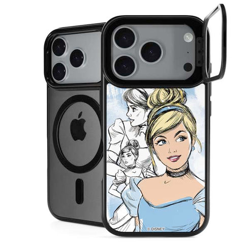 Disney Princess Cinderella Sketch iPhone 18 Pro Max Kickstand Case