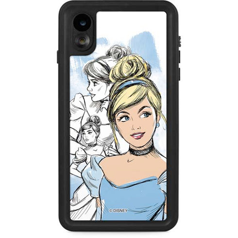 Disney Princess Cinderella Sketch iPhone Cases