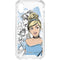 Disney Princess Cinderella Sketch iPhone XS Clear Case