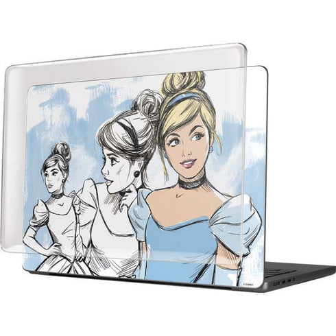 Disney Princess Cinderella Sketch MacBook Pro 14in (2021-24) Case plus Skin