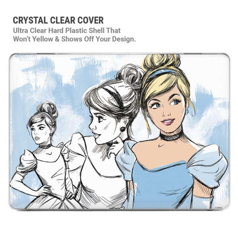 Disney Princess Cinderella Sketch MacBook Pro 14in (2021-24) Case plus Skin