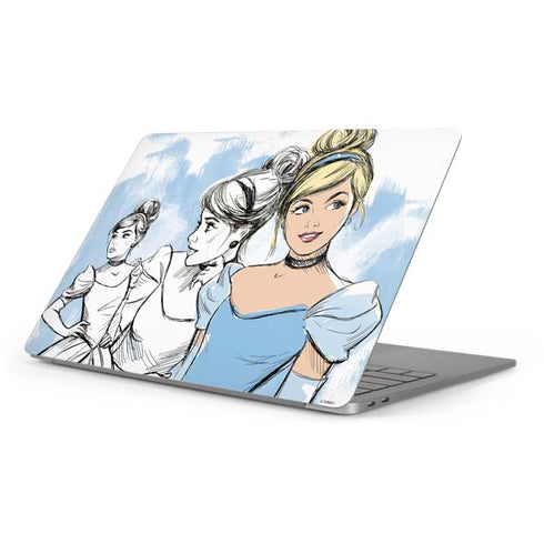 Disney Princess Cinderella Sketch Apple MacBook Pro 16-inch Skin