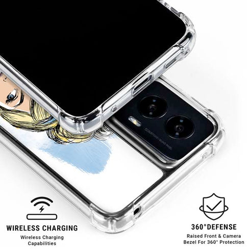 Disney Princess Cinderella Sketch Moto G Power 5G (2024) Clear Case