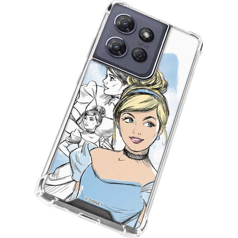 Disney Princess Cinderella Sketch Moto G Power 5G (2025) Clear Case