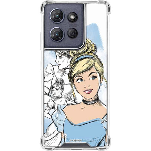Disney Princess Cinderella Sketch Moto G Stylus 5G (2025) Clear Case