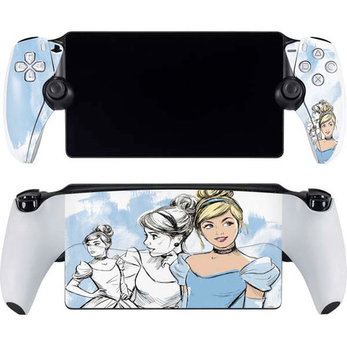 Disney Princess Cinderella Sketch PlayStation PS5 Skins