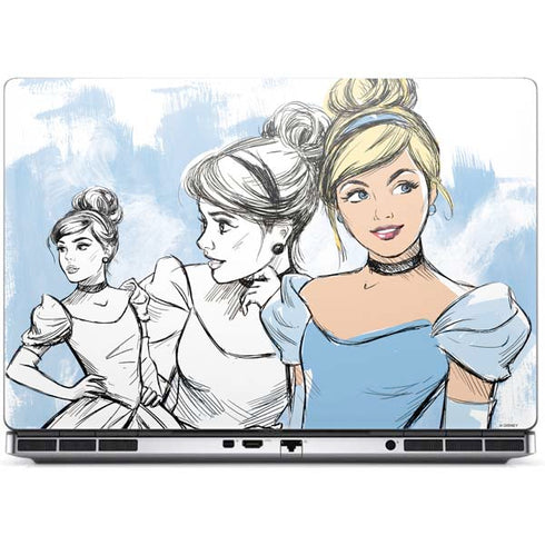 Disney Princess Cinderella Sketch Dell Precision Skin