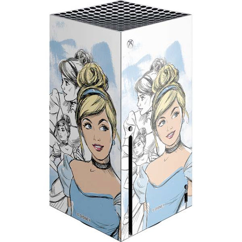 Disney Princess Cinderella Sketch Xbox Series X Skins