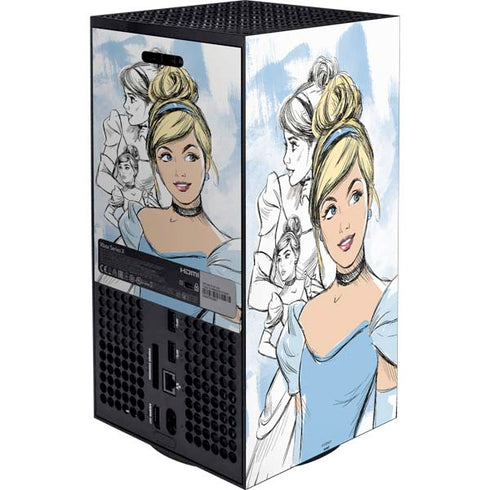 Disney Princess Cinderella Sketch XBox Series X Digital Edition Bundle Skin