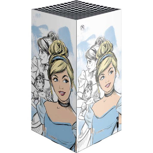 Disney Princess Cinderella Sketch Xbox Series X Skins