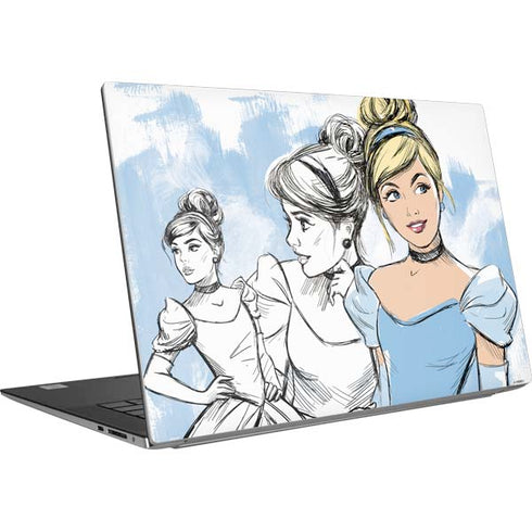 Disney Princess Cinderella Sketch Dell XPS Skin