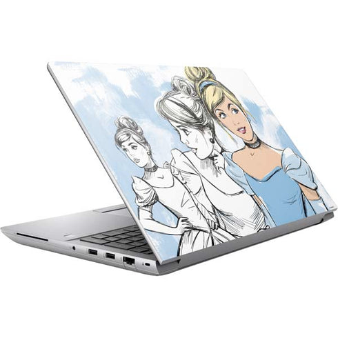 Disney Princess Cinderella Sketch HP ZBook Fury 16 G10 Skin
