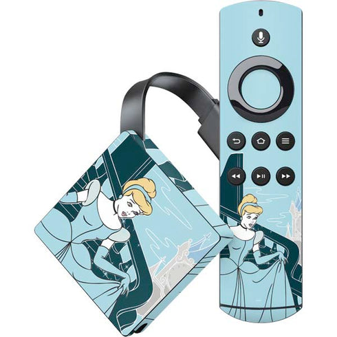 Disney Cinderella Stroke of Midnight Amazon Fire TV Skin