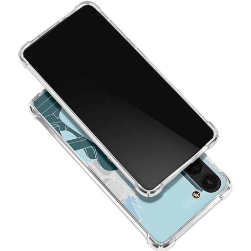 Disney Cinderella Stroke of Midnight Galaxy S24 FE Clear Case