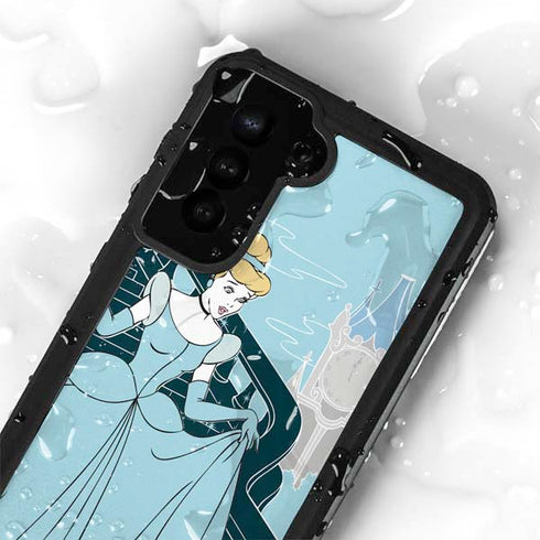 Disney Cinderella Stroke of Midnight Galaxy S24 Plus Waterproof Case