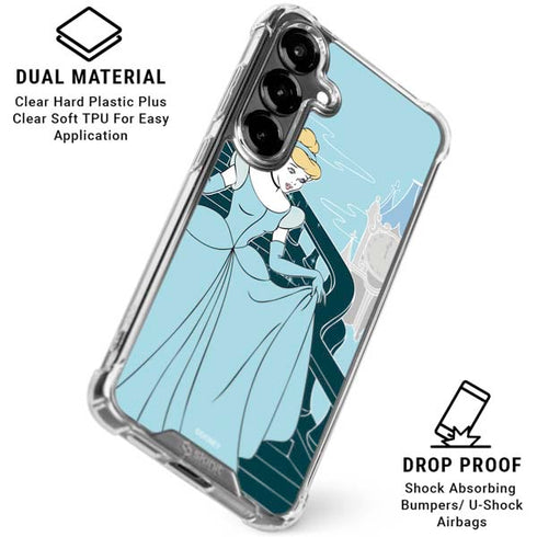 Disney Cinderella Stroke of Midnight Galaxy S26 Clear Case