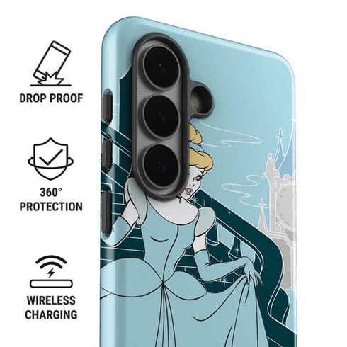 Disney Cinderella Stroke of Midnight Galaxy S26 Plus Impact Case
