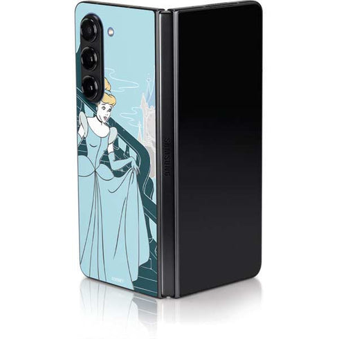 Disney Cinderella Stroke of Midnight Galaxy Z Fold5 5G Skin