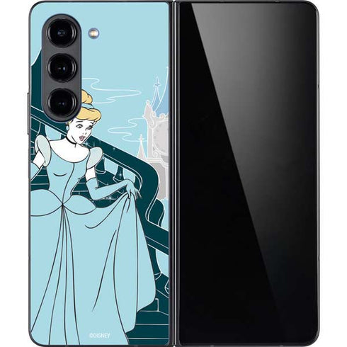 Disney Cinderella Stroke of Midnight Galaxy Z Fold5 5G Skin