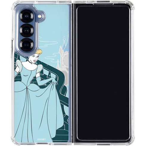 Disney Cinderella Stroke of Midnight Galaxy Z Fold6 Clear Case