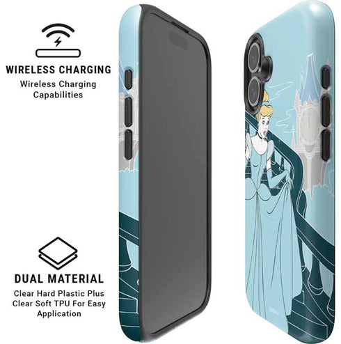 Disney Cinderella Stroke of Midnight iPhone 16 Plus Magsafe Impact Case
