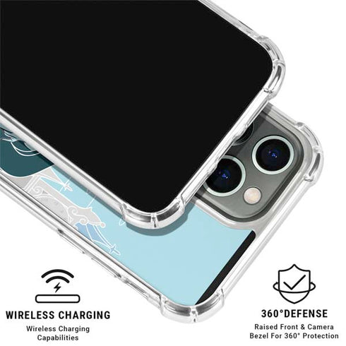 Disney Cinderella Stroke of Midnight iPhone 16 Pro Clear Case