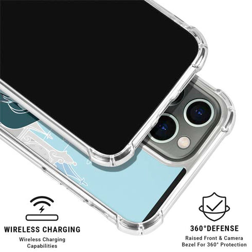 Disney Cinderella Stroke of Midnight iPhone 16 Pro Max Clear Case