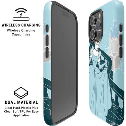 Disney Cinderella Stroke of Midnight iPhone 16 Pro Max Magsafe Impact Case