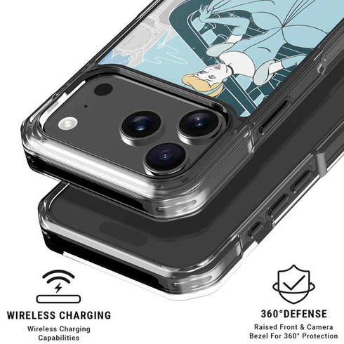 Disney Cinderella Stroke of Midnight iPhone 18 Pro Clear Case